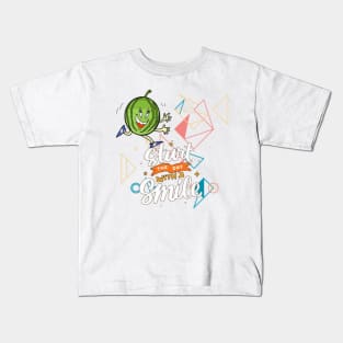 Start the Day with smile Kids T-Shirt